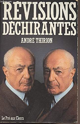 Cover of Révisions déchirantes