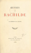 Cover of Œuvres de Rachilde (1)