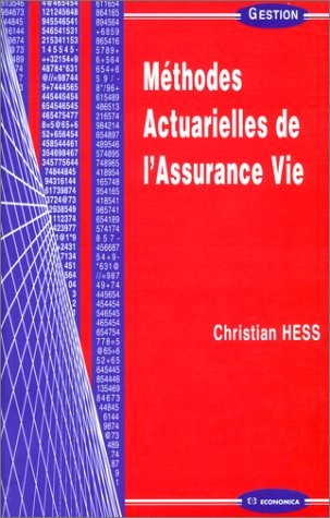 Cover of Méthodes actuarielles de l'assurance vie