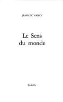 Cover of Le Sens Du Monde