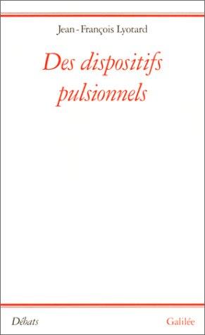 Cover of Des dispositifs pulsionnels