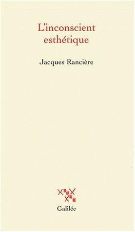 Cover of L' inconscient esthétique