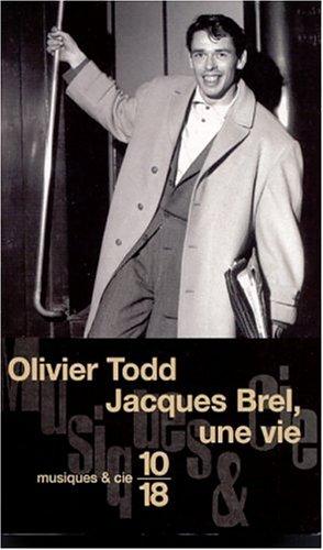 Cover of Jacques Brel, une vie