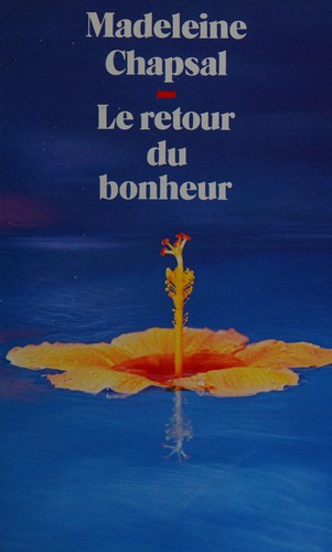 Cover of Le retour du bonheur