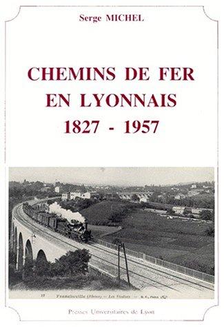 Cover of Chemins de fer en Lyonnais