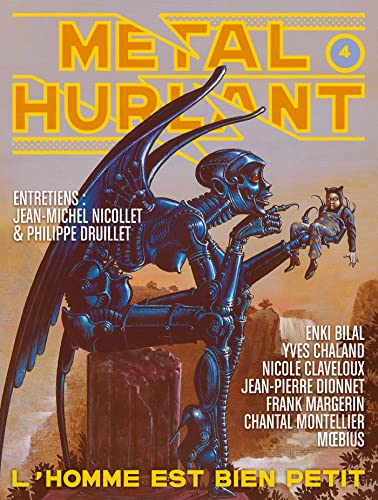 Cover of Métal Hurlant N°4: L'homme est bien petit