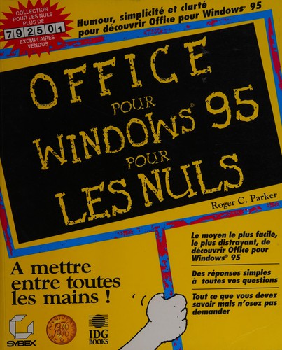 Cover of Office pour windows 95 pour les nuls