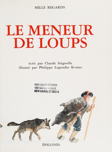 Cover of Le meneur de loups
