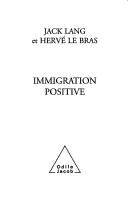 Cover of Immigration positive