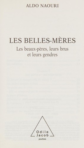 Cover of Les belles-mères