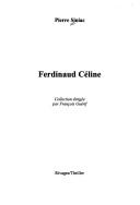 Cover of Ferdinaud Céline