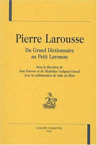 Cover of Pierre Larousse