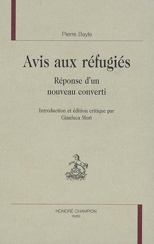 Cover of Avis aux réfugiés