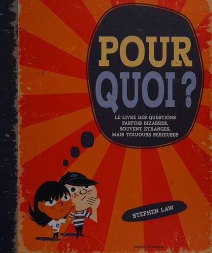 Cover of Pourquoi?