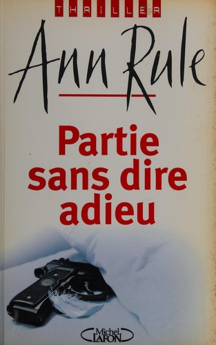 Cover of Partie sans dire adieu