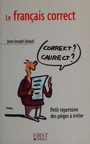Cover of Le français correct