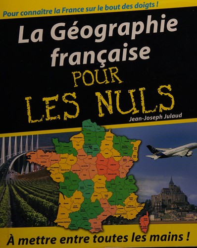 Cover of La géographie française pour les nuls