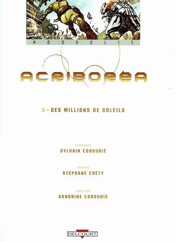 Cover of Acriboréa, 3