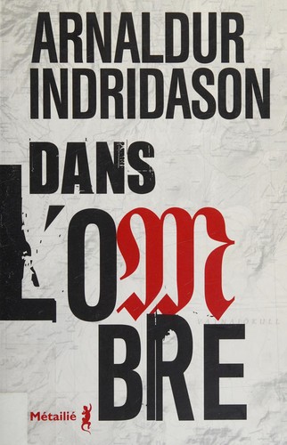 Cover of Dans l'ombre