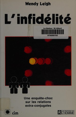 Cover of L'infidélité