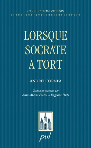 Cover of Lorsque Socrate a tort