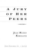 Cover of A jury of her peers