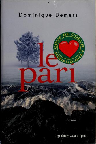 Cover of Le pari
