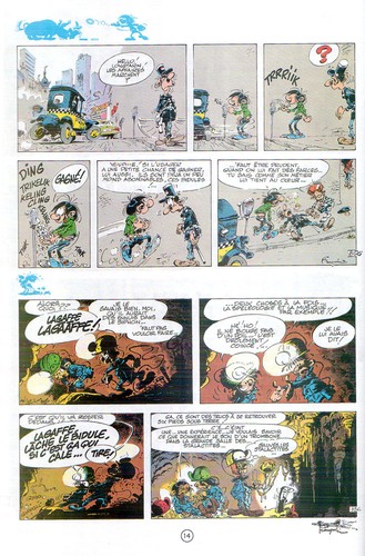 Cover of La Saga Des Gaffes (Gaston Lagaffe)