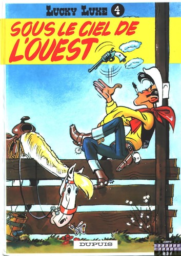 Cover of Lucky Luke, Tome 04 : Sous le ciel de l'ouest