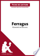 Cover of Ferragus d'Honoré de Balzac (Fiche de lecture)