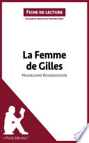 Cover of La Femme de Gilles de Madeleine Bourdouxhe (Fiche de lecture)