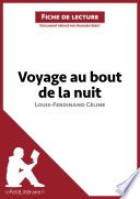 Cover of Voyage au bout de la nuit de Louis-Ferdinand Céline (Fiche de lecture)