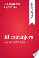 Cover of El extranjero de Albert Camus