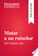 Cover of Matar a un ruiseñor de Harper Lee