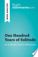 Cover of One Hundred Years of Solitude by Gabriel García Marquez