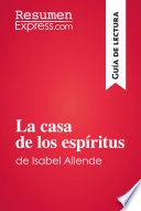 Cover of La casa de los espíritus de Isabel Allende