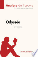 Cover of L'Odyssée d'Homère (Analyse de l'oeuvre)