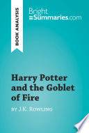 Cover of Harry Potter and the Goblet of Fire by J.K. Rowling