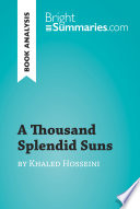Cover of A Thousand Splendid Suns by Khaled Hosseini