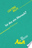 Cover of Ist das ein Mensch? von Primo Levi (Lektürehilfe)