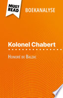 Cover of Kolonel Chabert van Honoré de Balzac (Boekanalyse)