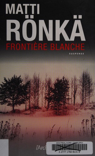 Cover of Frontière blanche