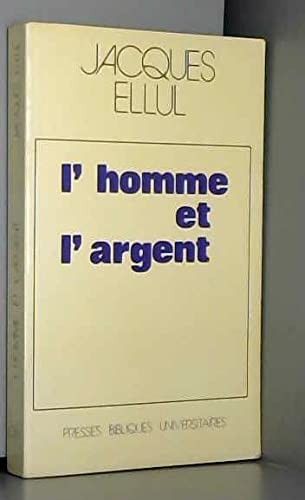 Cover of L' Homme et l'argent
