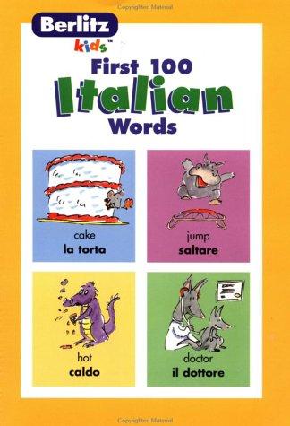 Cover of First 100 Italian words