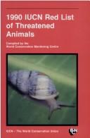 Cover of 1990 IUCN Red list of threatened animals