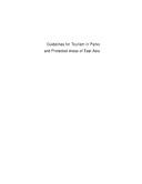 Cover of Guidelines for tourism in parks and protected areas of East Asia