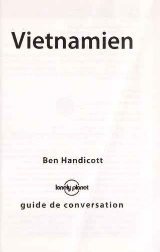 Cover of Vietnamien