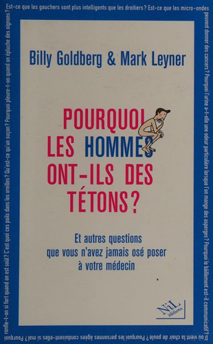 Cover of Pourquoi les hommes ont-ils des tétons?