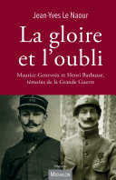 Cover of La gloire et l'oubli
