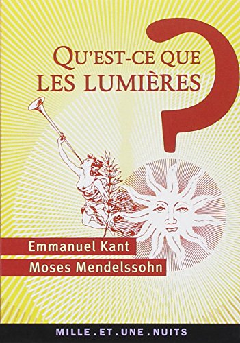 Cover of Qu'est-ce que les Lumières?